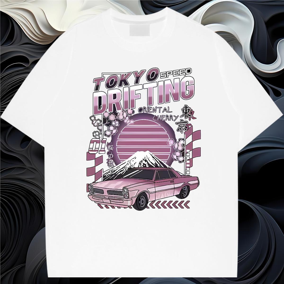 Soft car Men T Shirts Sport Men Tshirts 230g 100% Cotton 2024 Designer Crew Neck Skull Top Tees