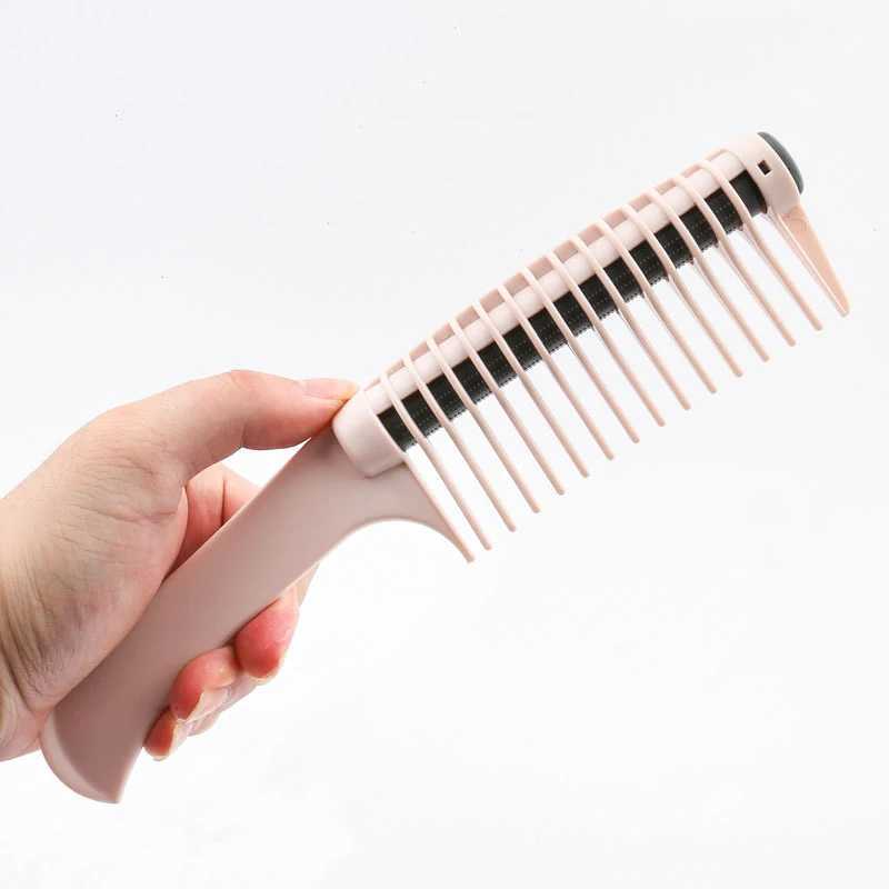 Sdotter 1pc professional anti splicing and chamfering roller comb hair dye tool comb paint brush hair color brush hair dye brush W240813