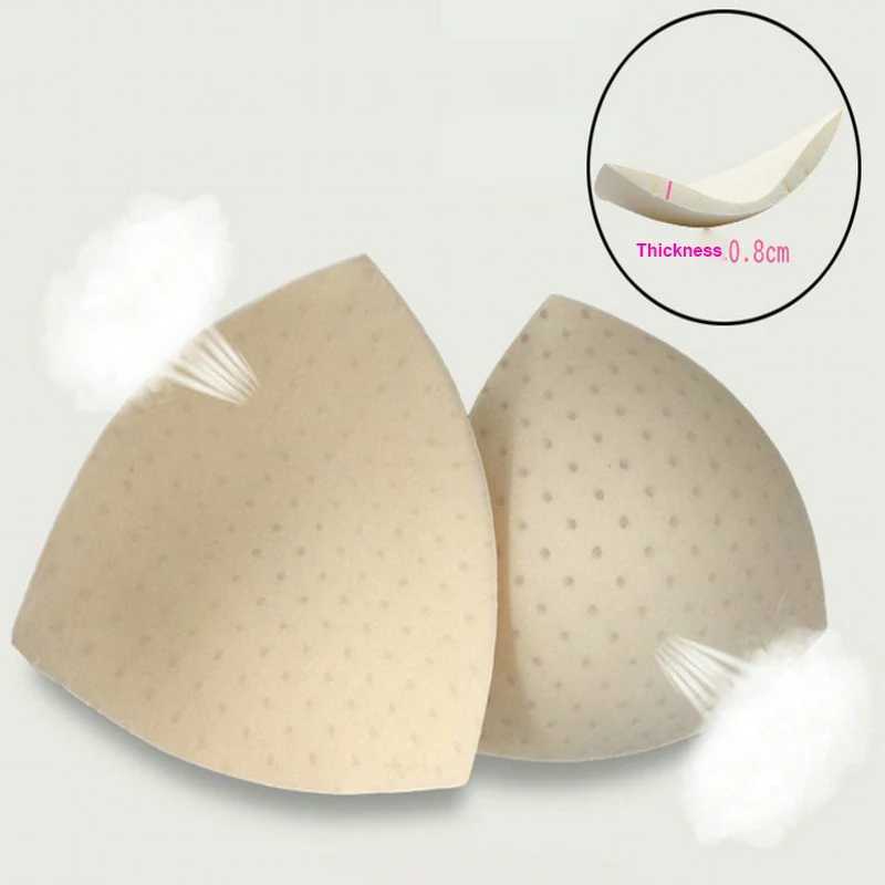 Triangle bra coaster breathable Nipple cover sponge pad bra insert pad bikini bra liner thickness 0.8mmXJ250324