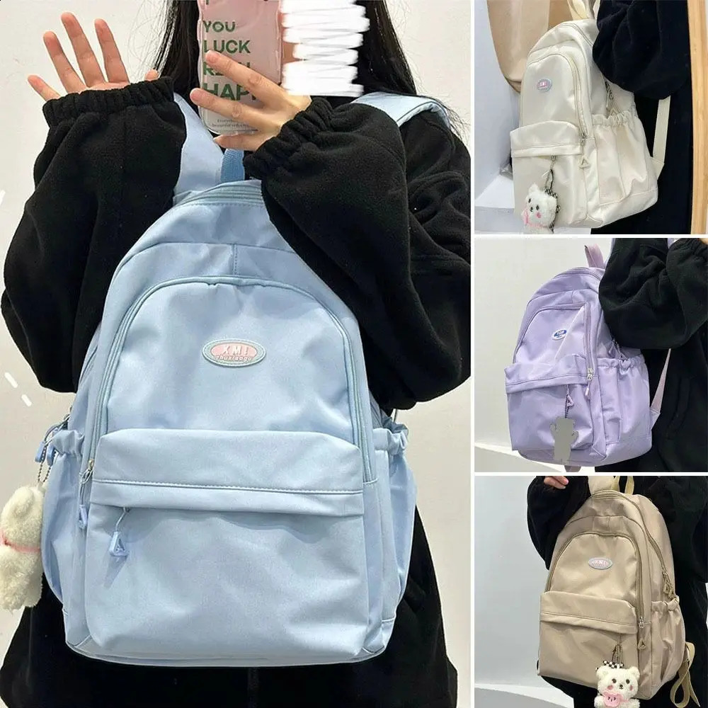 College Backpack for Men and Women Large Capacity Backpack Double Shoulder Bag Travel Bag Laptop Bag Cute Bookbags Fashion 240813