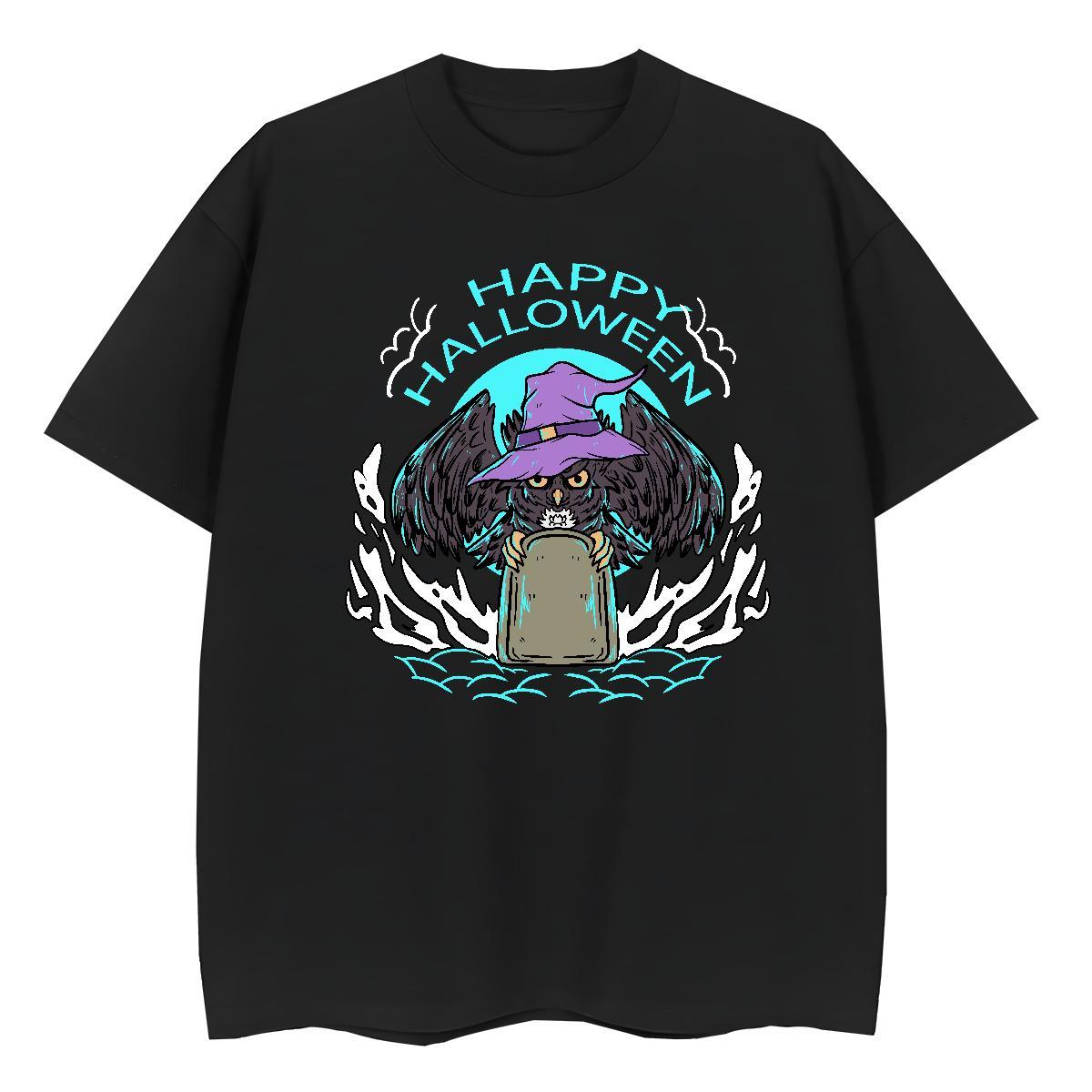 Cool T Shirts Men eagle Short Sleeve O-Neck Casual Daily Wear Oversized 230g Cotton Men Tshirts Fashion Tops