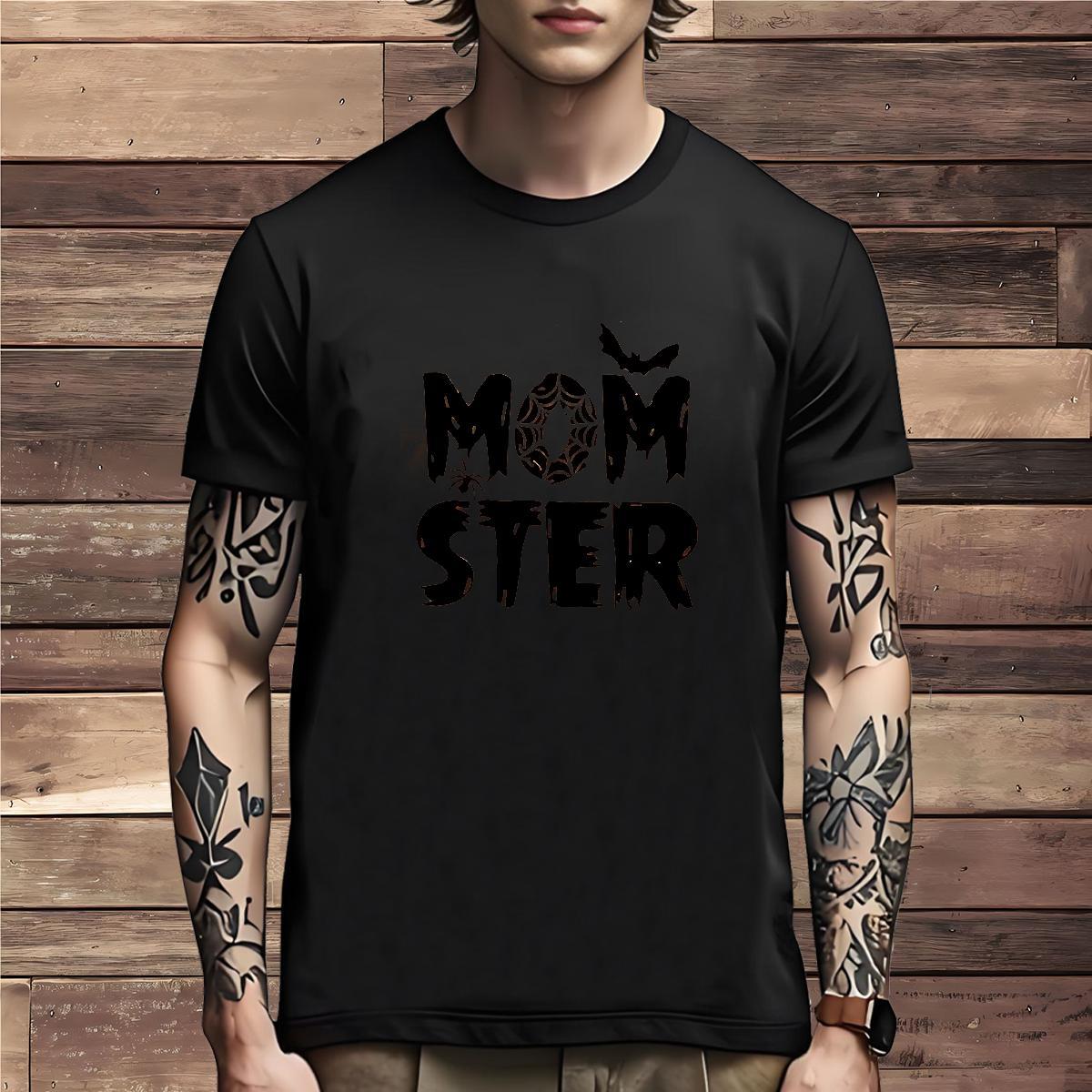 High Quality Man T Shirts halloween Breathable Short Sleeve Street Custom Big Size 230g Pure Cotton Men Tops Tees Fashion New Tee Shirt