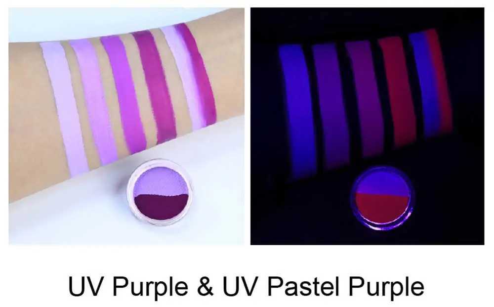 NEON UV Grow Split Eyeliners Water Ativated Face Body Candy Color Fluorescent Paint Pigment 2022 Hydra Eyeliner Y240813