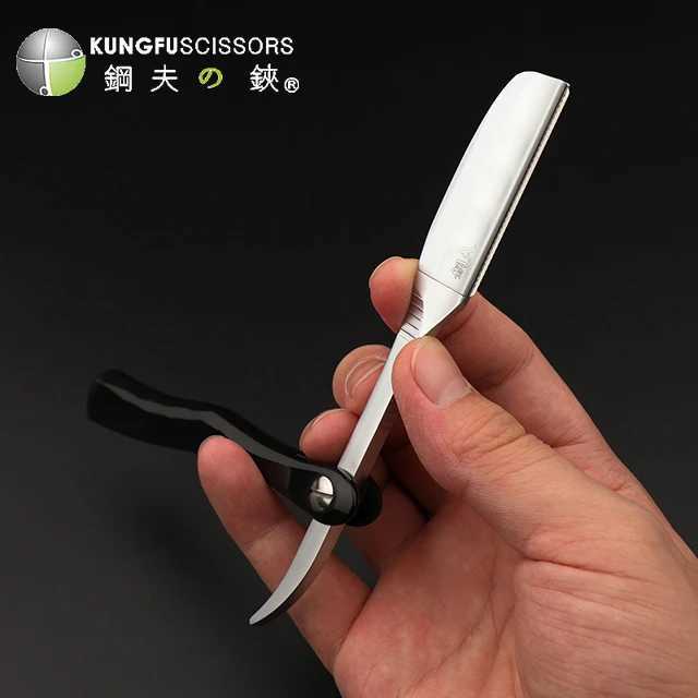 Manual Shaving Folding Salon Straight Barber Razor Face Beard Hair Razor For MenM240814