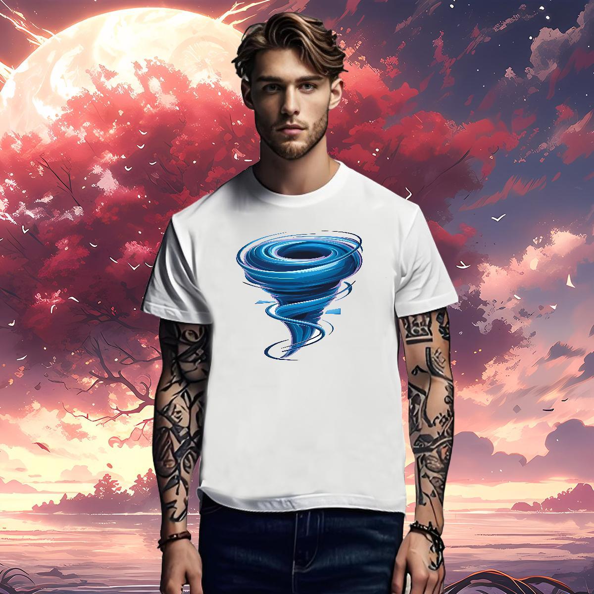 Men T Shirts 230g Cotton icon Anime Printing Street Short Sleeve Soft Oversized 4XL Men Tops Tees 2024 Classic Wear