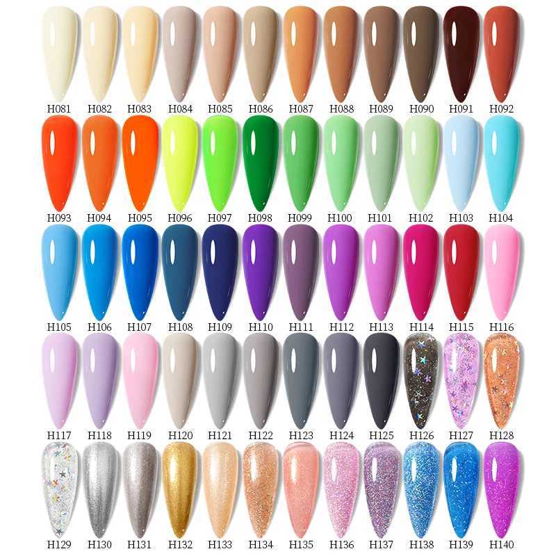 UR SUGAR 7ml Gel Nail Polish 140 Colors Soak Off UV LED Gel Semi Permanent Glitter Varnish Nail Art Salon Base Top Coat GelM240814
