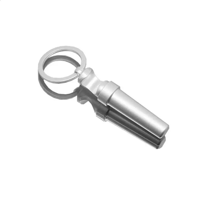 3 In 1 Bottle Opener Keychain Zinc Alloy Wine Corkscrew Portable Mini Beer Key Chain Can Openers Kitchen Accessories 240812
