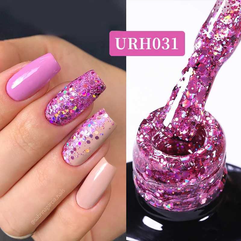 UR SUGAR 7ml Gel Nail Polish 140 Colors Soak Off UV LED Gel Semi Permanent Glitter Varnish Nail Art Salon Base Top Coat GelM240814