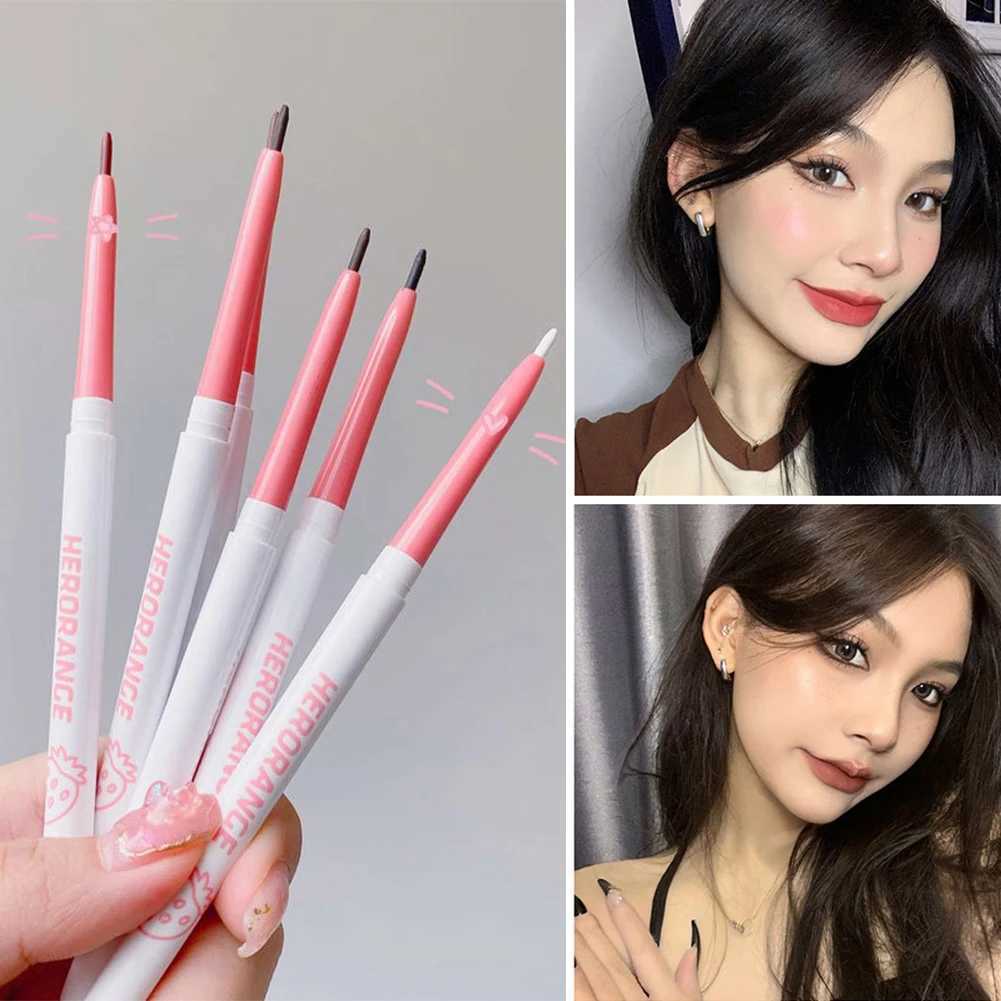Waterproof Eyeliner Gel Pencil Red Brown Ultra-slim Soft Easy Wear High Pigment Professional Lasting Eyes Makeup Y240813
