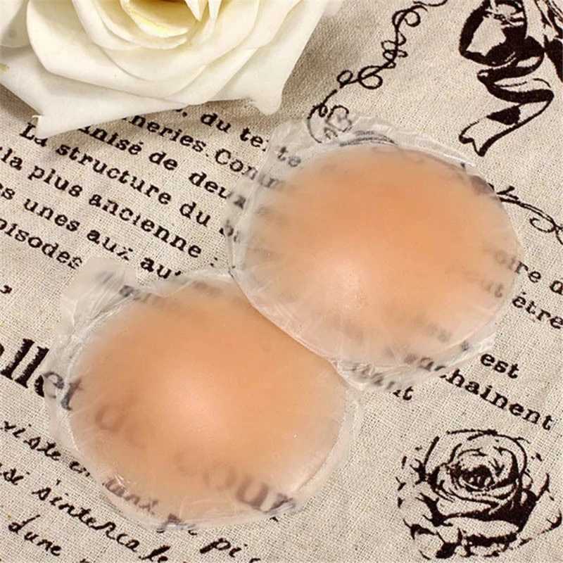 2Pcs Women Breast Petals Lift Nipple Cover Invisible Petal Adhesive Strapless Backless Stick on Bra Silicone Breast StickersXJ241024