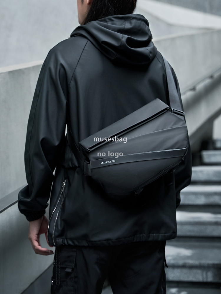 Wholesale functional wind crossbody bag men's fashion brand sports messenger bag multi-functional tooling shoulder bag lightweight backpack men&#