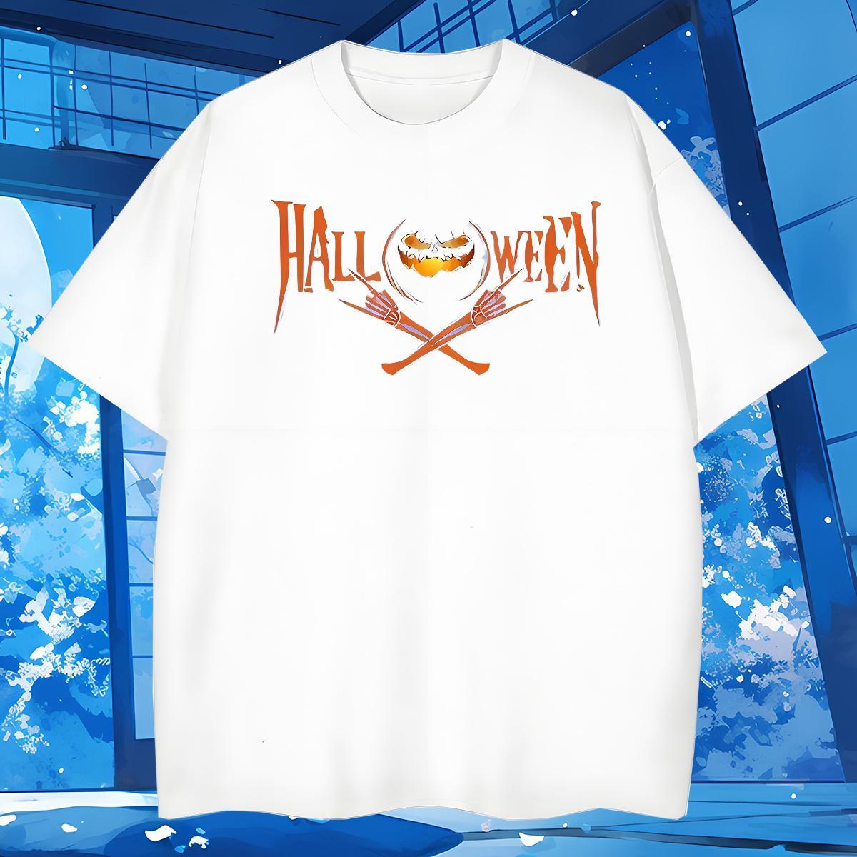 Man T Shirts 230g 100% Cotton monster High Street Hip Hop Breathable Soft Oversized 4XL Men Tops Tees Classic Wholesale Top Tees