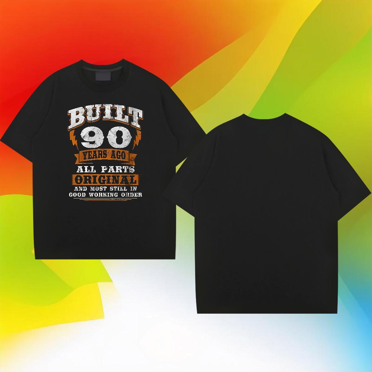 Cool Tshirts Beach 230g Cotton Customized Print Crew Neck Breathable letter T shirt Designer Fashion Tees Shirts