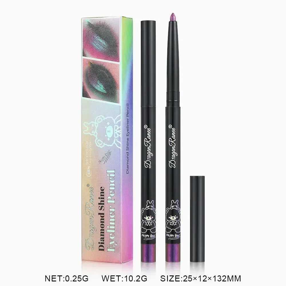 MultiChrome Aurora Chameleon Eyeliner Pencil Lasting Glitter Eyeshadow Lying Silkworm Pen Waterproof Beauty Cosmetics Eye Makeup Y240813