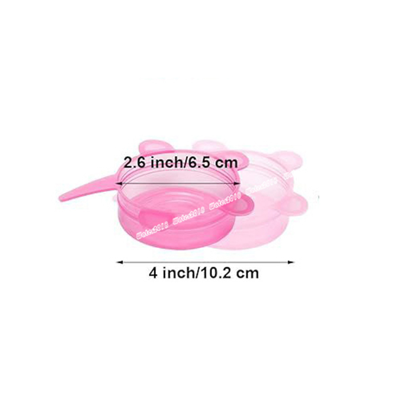 Food Grade Silicone Stretch Lids Seal Caps Yogurt Regular Mouth Mason Jars Soda Beer Pet Food Jars