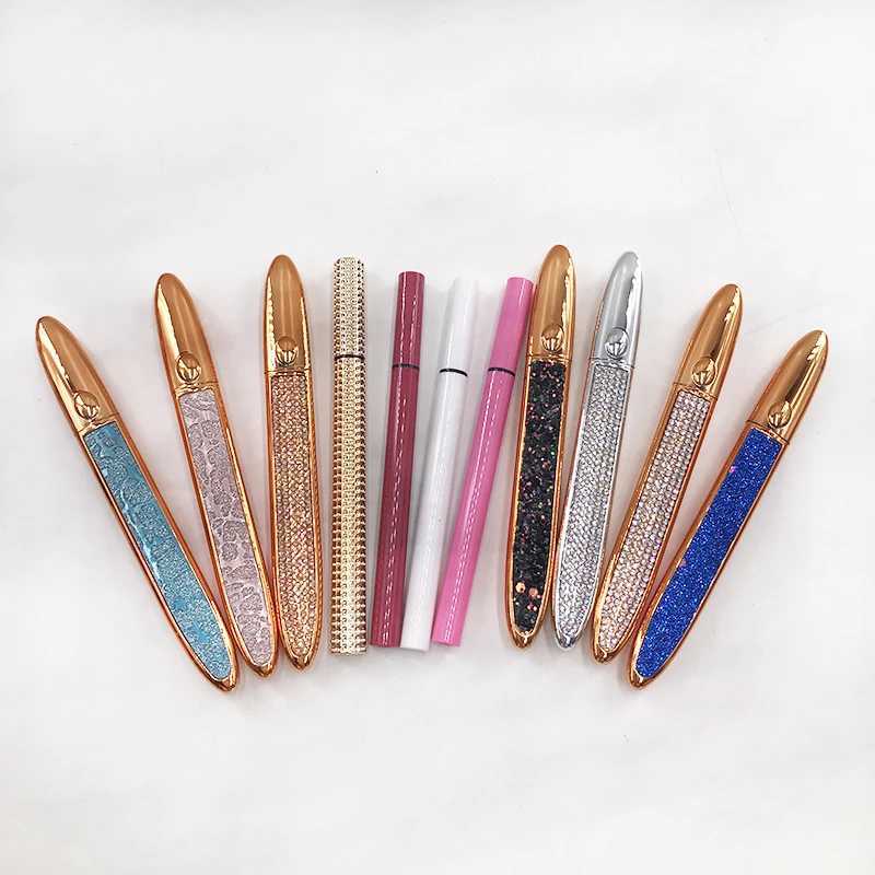 Lashes Magic Self-adhesive Liquid Eyeliner Glue for Makeup Eyelashes Tool Magnet-free Glue-free Long Lasting Pen Pencil Y240813