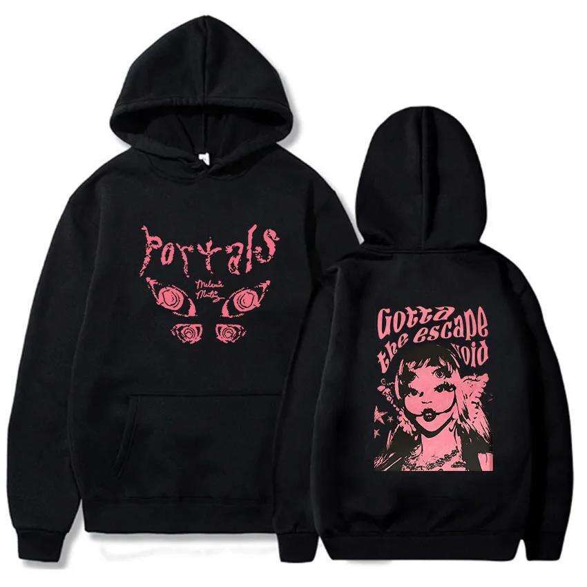 Melanie Long Sleeve Hooded Sweatshirts Haruku Street Fashion Sweaters Casual Portals Tour Hoodies From Amy Martinez