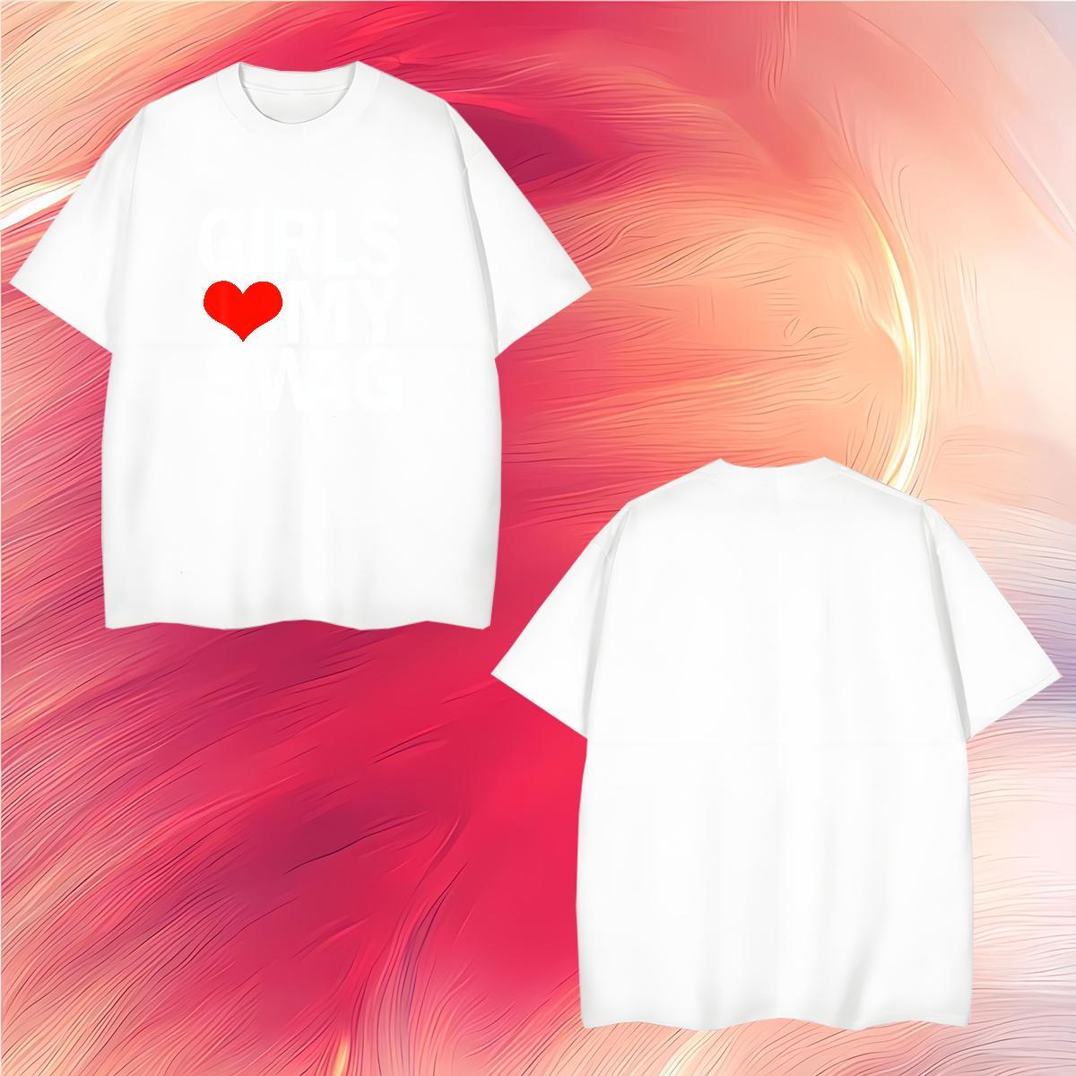Wholesale letter Man T Shirts Daily Outfit Tshirt for Man Woman 230g 100% Cotton Factory Direct Breathable Crew Neck Black White Top Tees