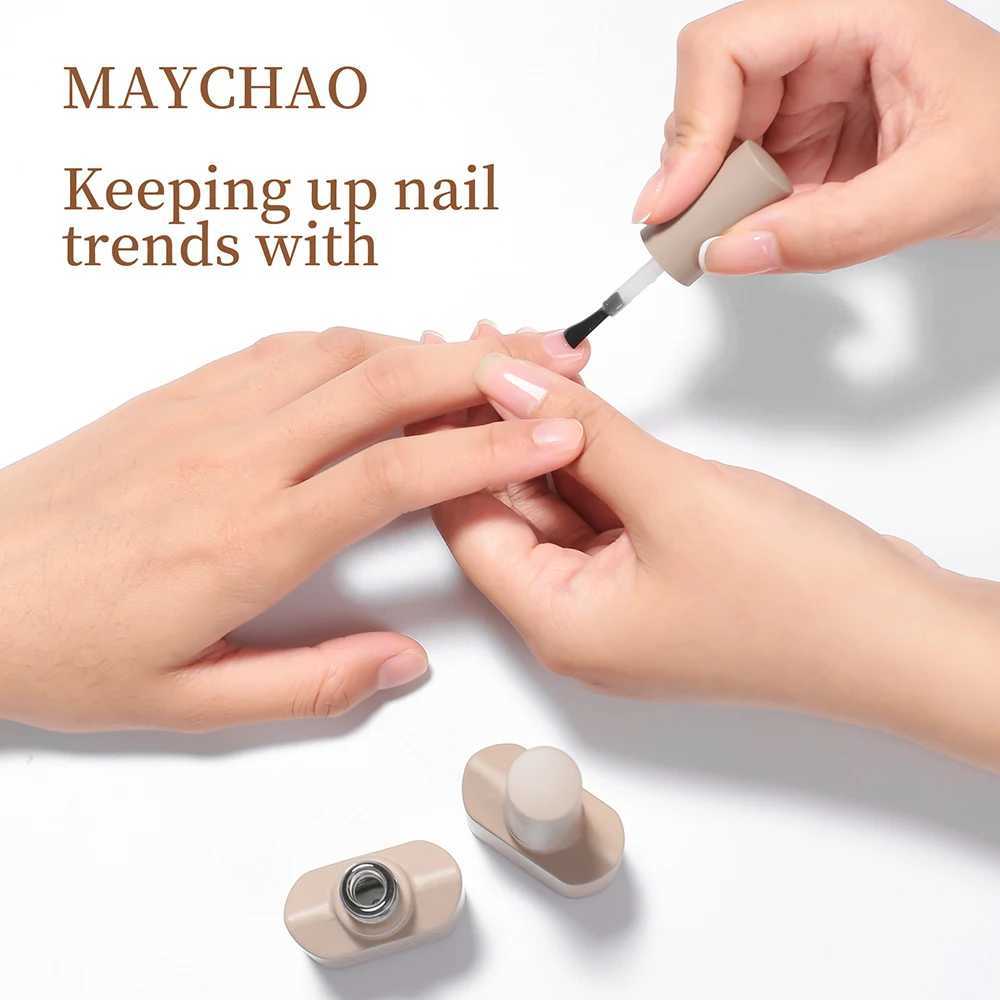 MAYCHAO 12ml No Wipe Top Coat Base Coat Primer UV LED Nail Gel Polish Reinforcement Gel Soak Off Semi Permanent Nail Art VarnishM240814