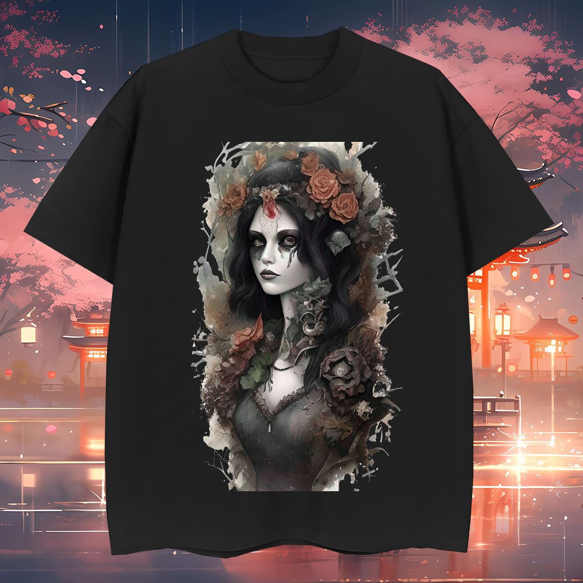T shirt 230g Cotton portrait Street Short Sleeve Soft Customized Mens Tshirts Factory Direct Popular Tees