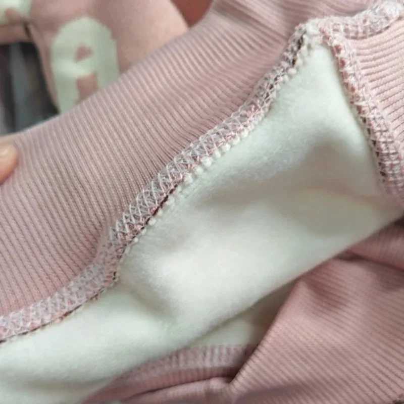 2024 autumn and winter childrens jackets knitted jackets for boys and girls sweaters warm cardigans baby thick jackets W240813