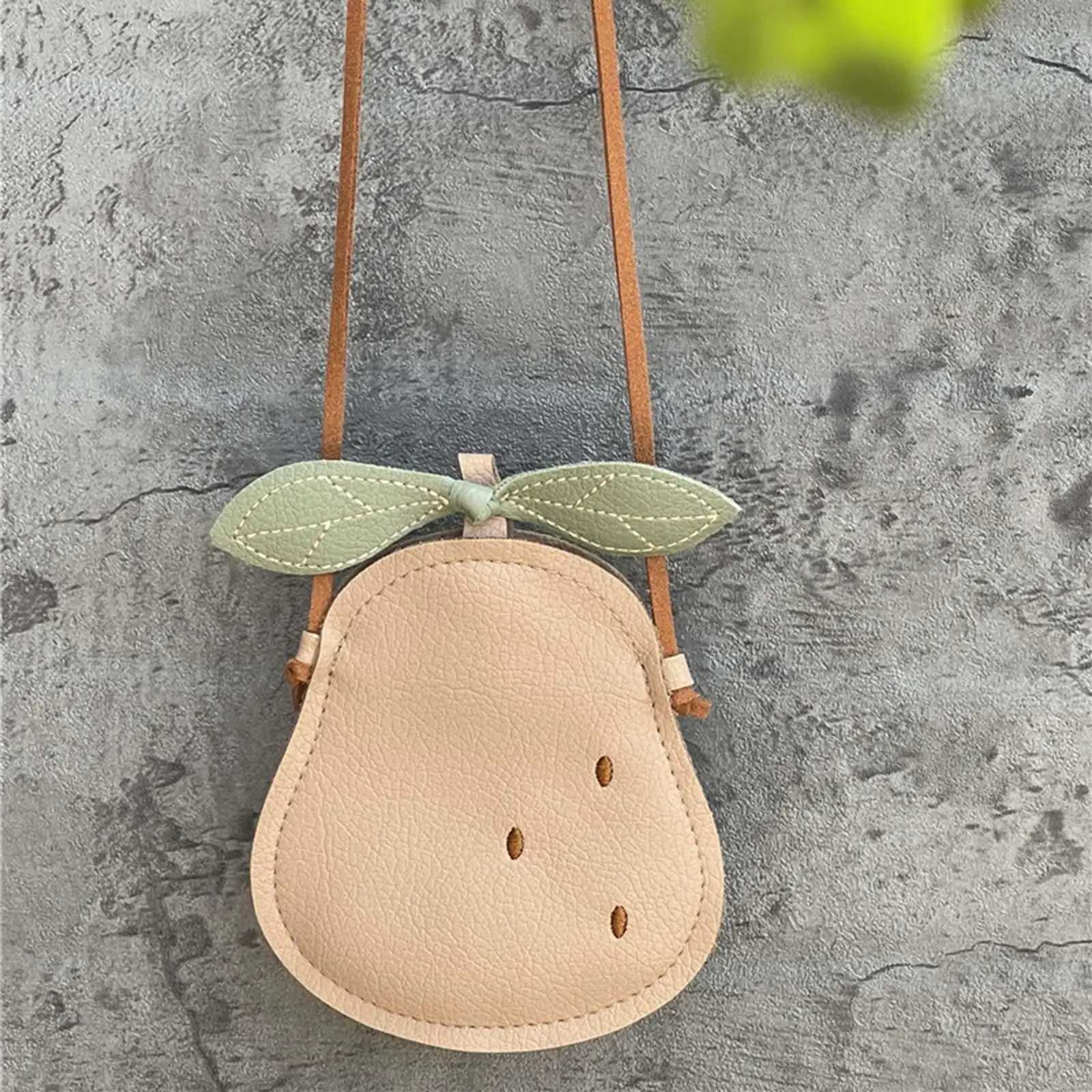 Cute shoulder bag coin wallet mini PU leather handbag childrens shoulder bag messenger cross bag girls wallet W240813