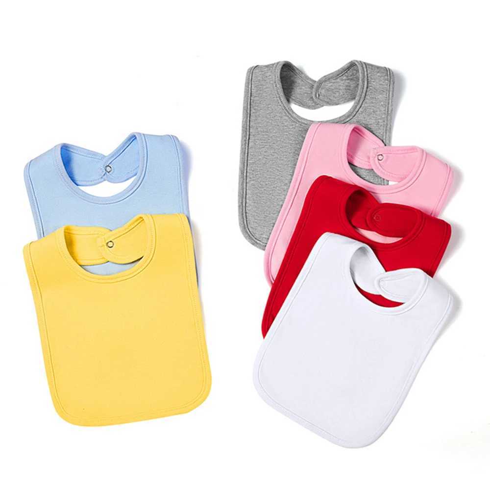Bibs Burp Cloths Baby Bibs Cotton Newborn Baby Toddler Bibs Solid Color Saliva Towel Feeding Burp Cloth Scarf Baby Bibs Newborn Feeding BibL4812