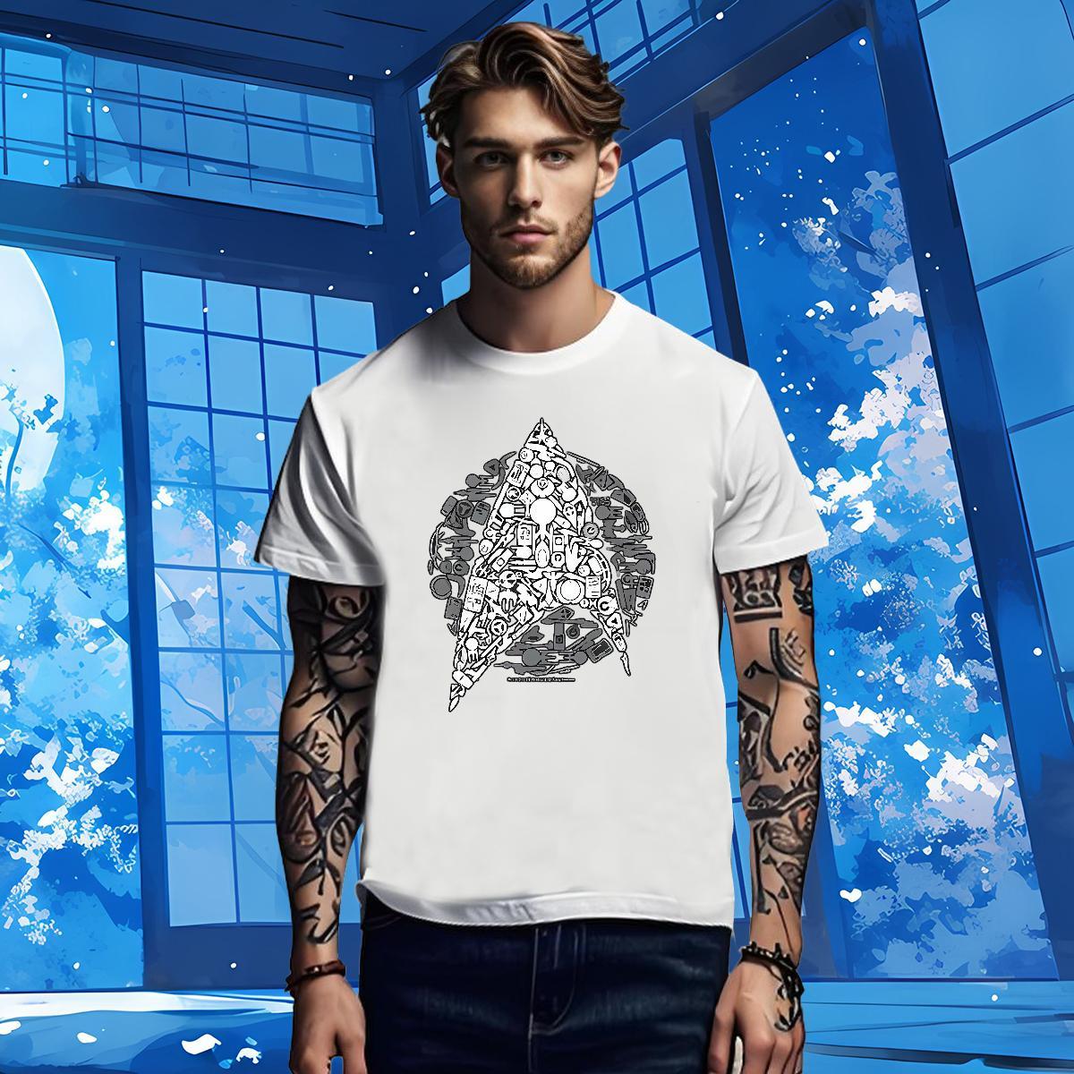 T-Shirts 100% Cotton 230g art Summer Casual Breathable Soft Customized Print Mens Tshirts 2024 New Cool Design Tops