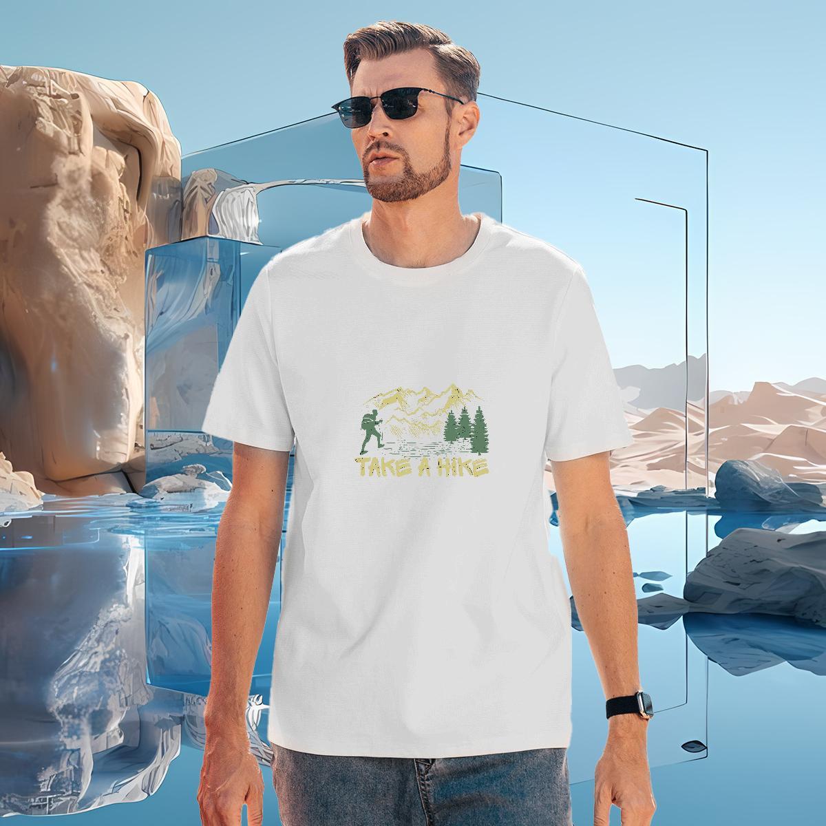 TOP Quality tree Men T Shirts Casual Couples T Shirts 100% Cotton 230g Customized Short Sleeve Soft DIY Logo Oversized Top Tees
