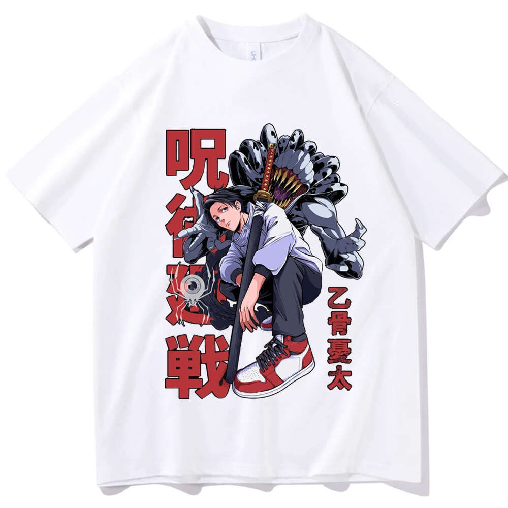 Anime Japan Jujutsu Kaisen T Shirt Yuta Okkotsu Print Men Women Classic Simple Plus Size T-shirt Haruku Unisex Casual Tshirts -shirt shirts