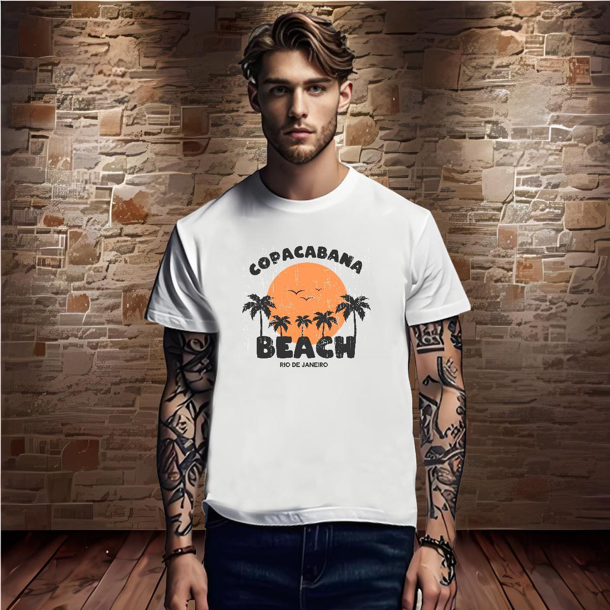 Man T Shirts 100% Cotton 230g tree Street Casual Breathable Short Sleeve Anime Print Men Clothes T-Shirt 2024 New Designer Clothings
