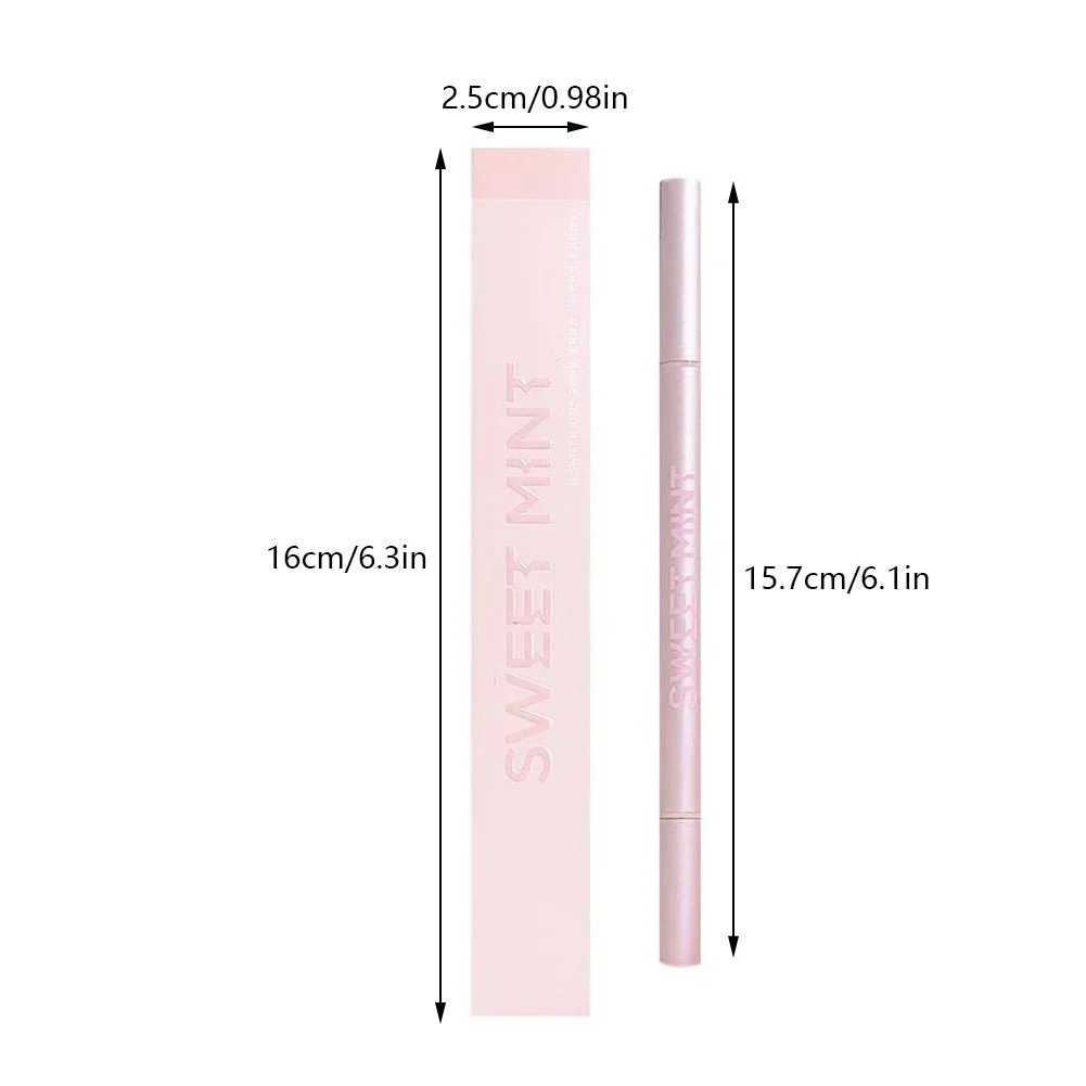 Double Ended Lying Silkworm Pencil Glitter Eyeshadow Enlarge Eyes Lasting Waterproof Matte Eyeshadow Pearlescent Eyeliner Makeup Y240813