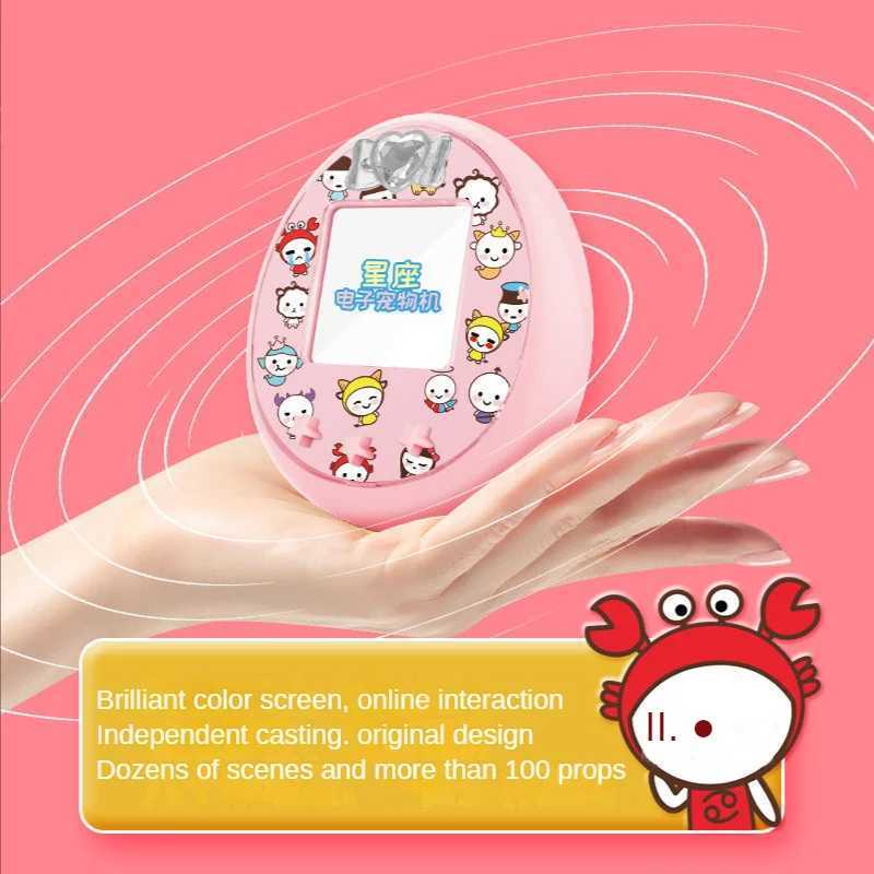 Tamagotchies Original E-pet Color Display Kids Electronic Pets 12 Pet In One Virtual Cyber Pet Digital HD Screen Interactive Toy Y240814