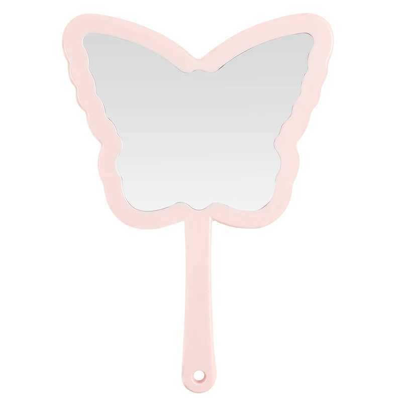 Butterfly shaped makeup mirror comes in 4 colors to choose from including small mirrors with multi-purpose makeup mirrors W240813