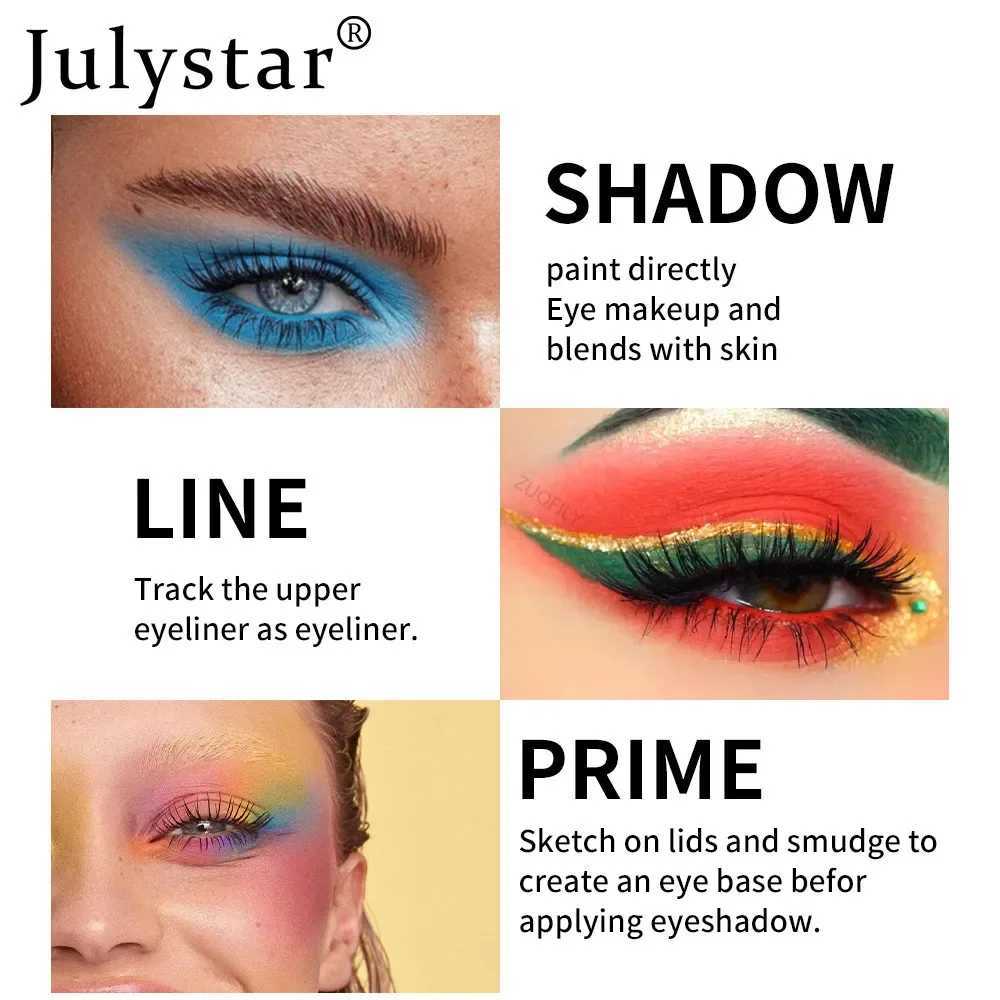 20 Colors Pearlescent Monochrome Eyeshadow Pen Matte Shimmer Lying Silkworm Eyeshadows Stick Waterproof Highlighter Eyeliner Y240813