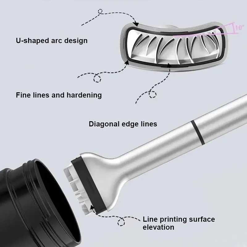 1 Set Eyelash Seal DIY Lower Lash Extension Stamps Silicone Makeup Tool For Beginner Convenient Natural Simulation Mascara Stick Y240813
