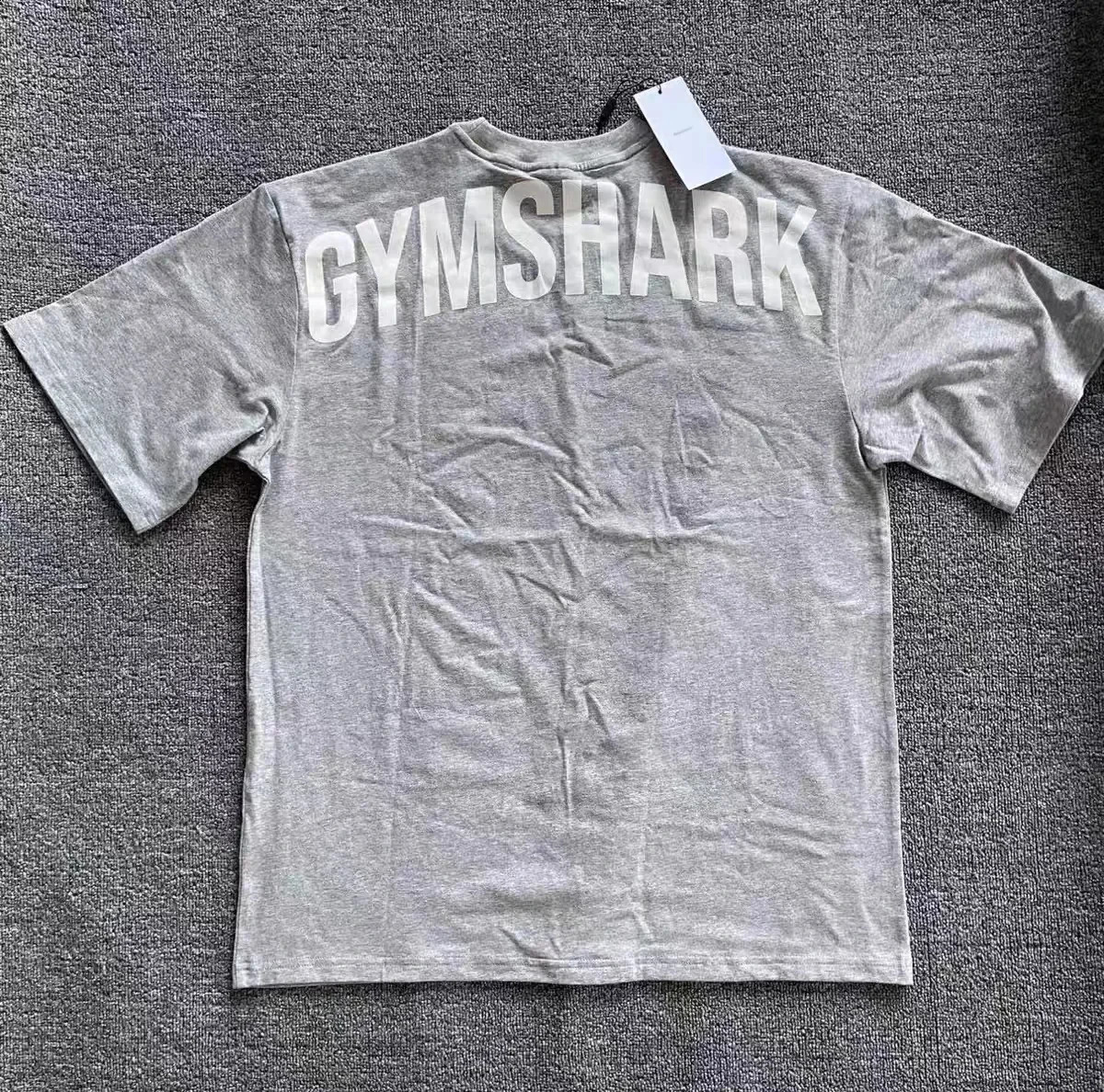 European and American Muscle Shark Street Fitness Sports Short-sleeved Mens T-shirt Chris Training Strength Loose Top 240814