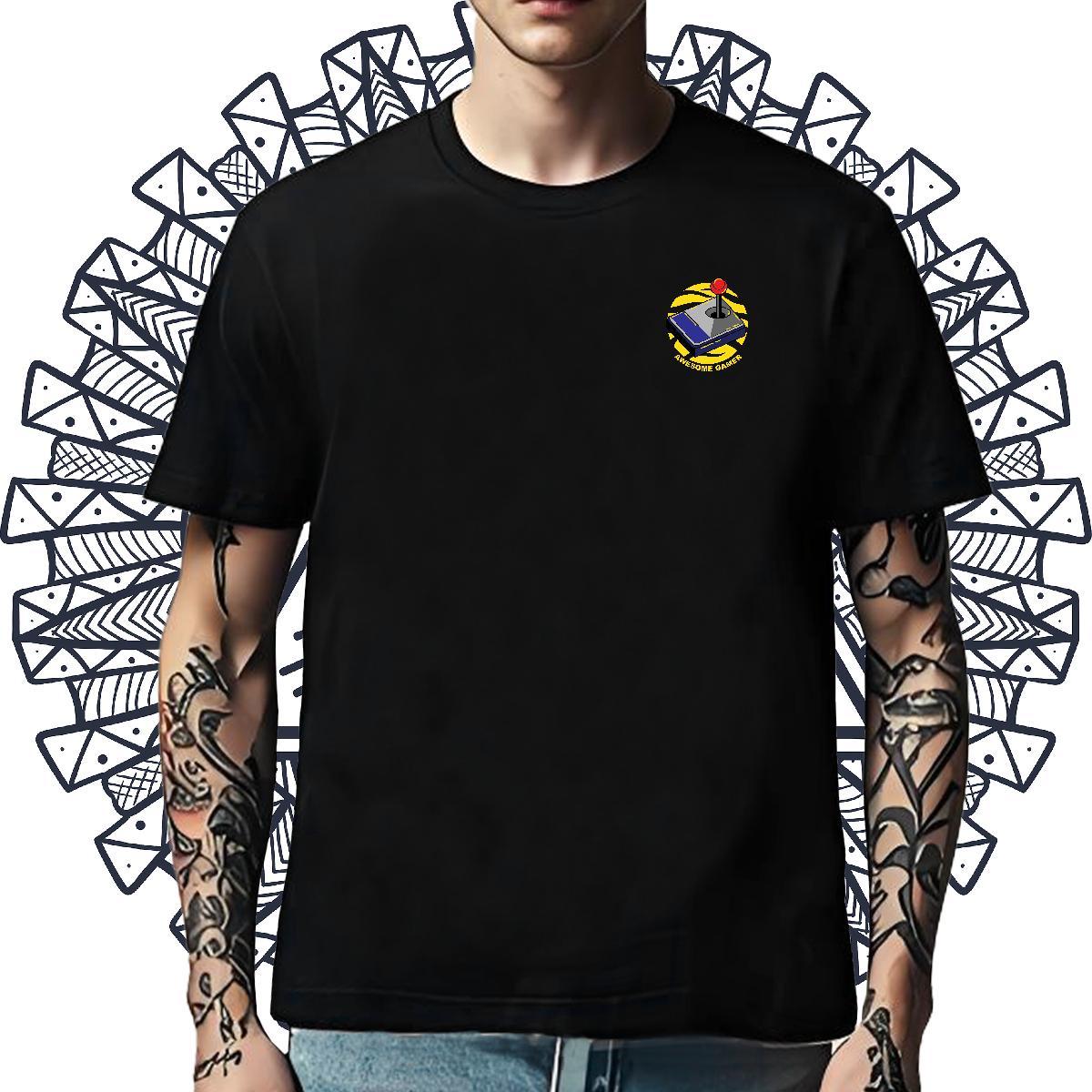 Comfortable Men Tshirts Daily Outfit 230g 100% Cotton Graphic Short Sleeve Soft tool T shirt 2024 Clothings