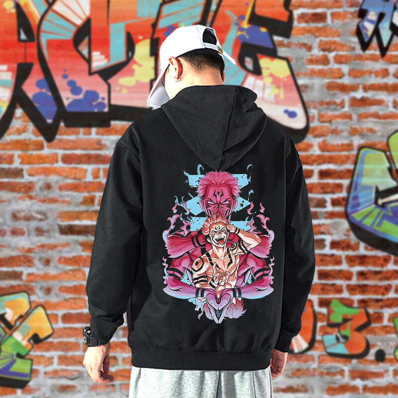 Sukuna Ryoumen Anime Graphic Printed Hooded Jujutsu Kaisen Men Women Hoodies Plus Size Sweatshirt Haruku Unisex Pullover