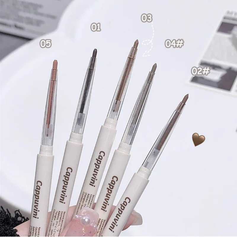 Mocha Brown Eyeliner Gel Pencil Waterproof Lasting Ultra-slim Outline Draw Eye Liner Eyelid Crayon Matte Silky High Pigment Pen Y240813