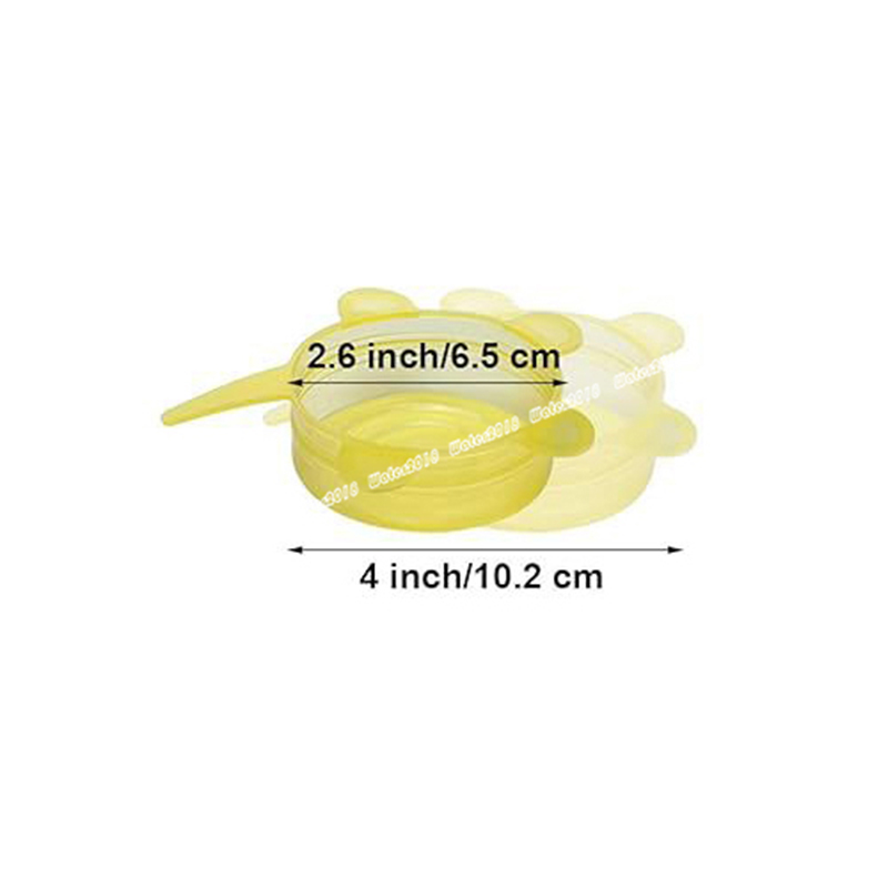Food Grade Silicone Stretch Lids Seal Caps Yogurt Regular Mouth Mason Jars Soda Beer Pet Food Jars