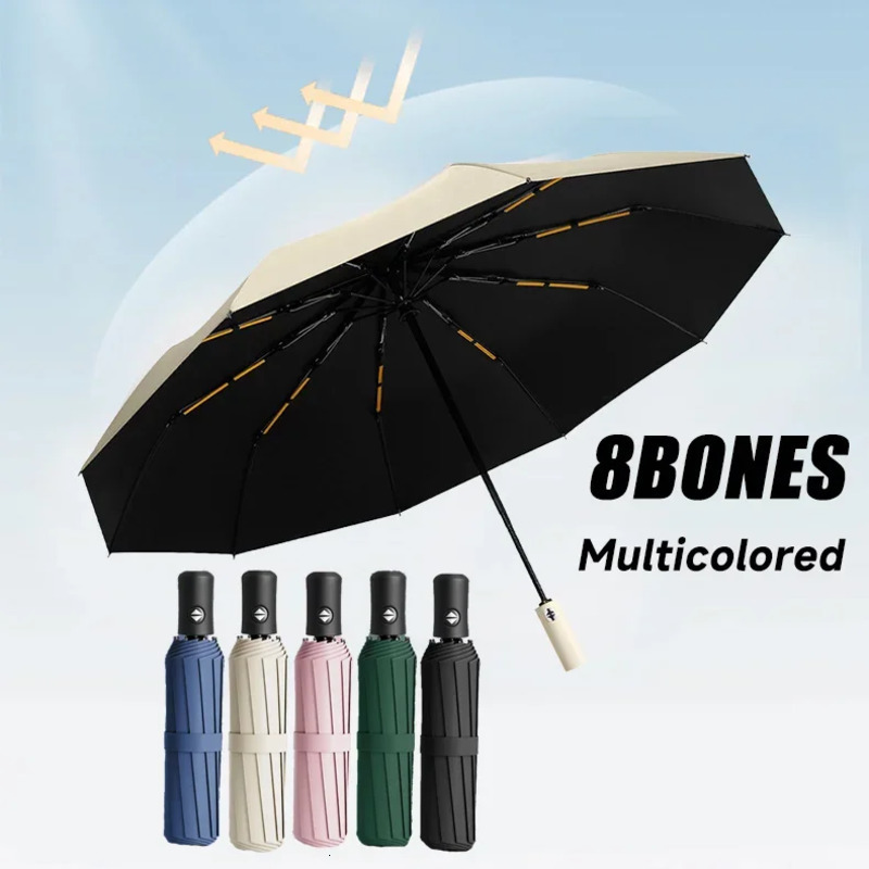 Use this fully automatic 24 bone umbrella to maintain protection in any weather available multiple colors w240813