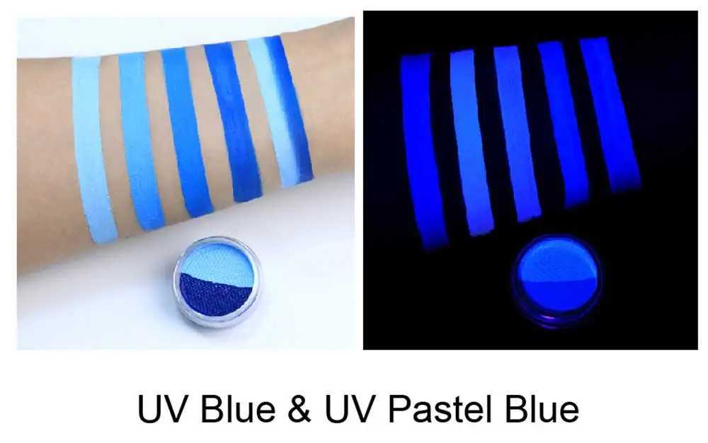 NEON UV Grow Split Eyeliners Water Ativated Face Body Candy Color Fluorescent Paint Pigment 2022 Hydra Eyeliner Y240813