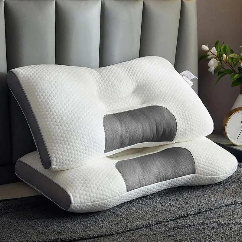 Cervical Orthopedic Neck Pillow Help Sleep And Protect The Pillow Neck Household Soybean Fiber SPA Massage Pillow For Sleeping 240810