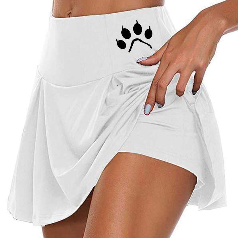 Women Cute Printed Tennis Skirts Golf Fiess Mini Skirt High Waist Athletic Running Short Quick Dry Sport Yoga Shorts s