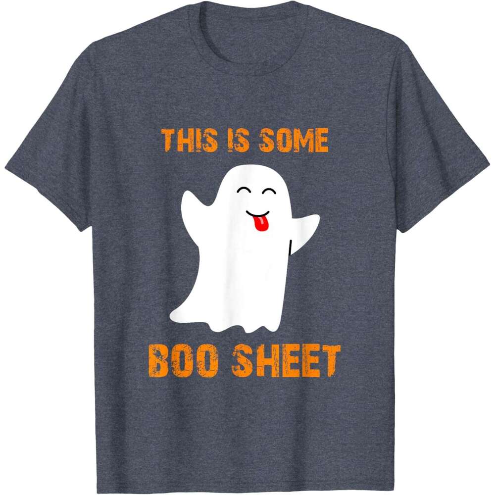 T shirt for Mens Cute Ghost Halloween T-Shirt Shirts Tshirt Graphic Tee Casual Tops Clothes Short sleeve 2025