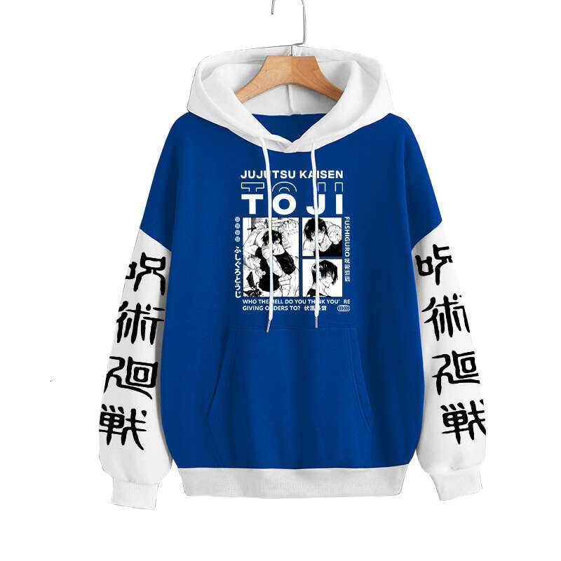 Kaisen Jujutsu Fushiguro Toji Anime Hoodies Haruku Street Hoody Plus Size Hooded Women Men Autumn Winter Sweatshirts