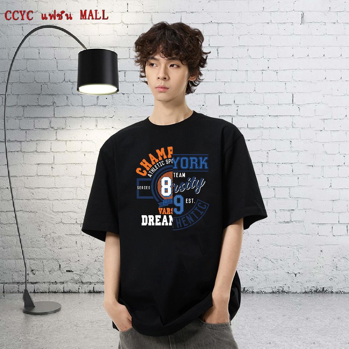 TOP Quality Men Tops Tees Street Casual 230g 100% Cotton Floral Print Breathable Soft letter Man T Shirts New Arrival Wear