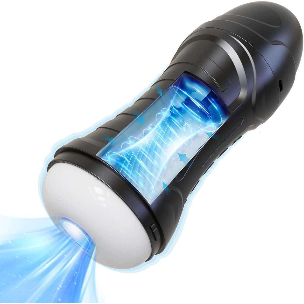 Automatic male device, 3D realistic texture electric pocket stroke device, with 3 suction and 3 vibration modes, adult sex toy for men and stimulation