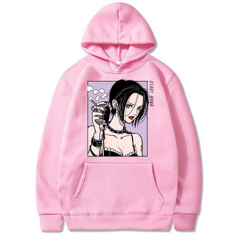 Anime Japan NANA Plus Size Hoodie Oosaki Nana Hooded Women Sweatshirts Haruku Long Sleeve Female Pullover Casual Clothes Tops
